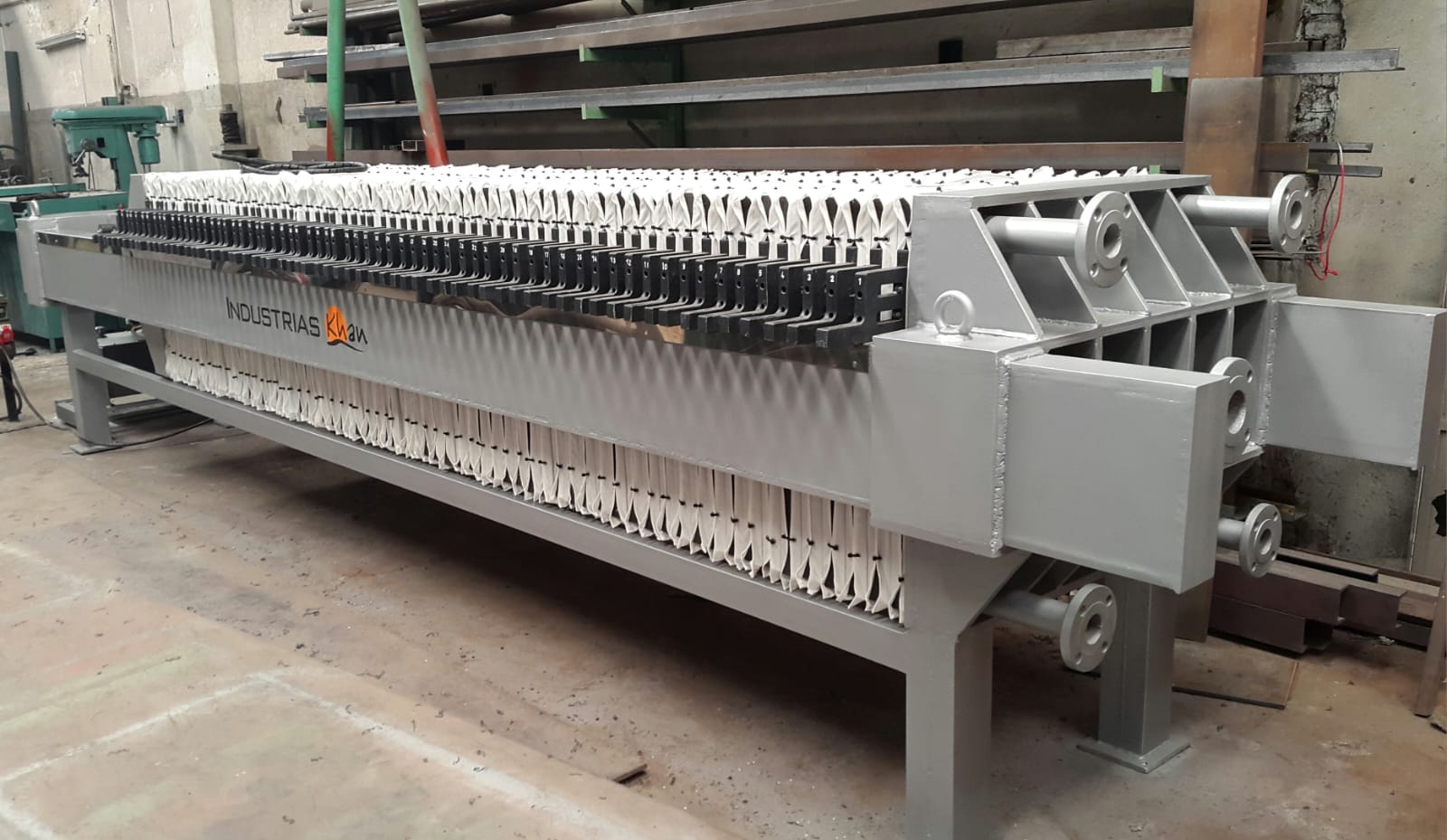 Filtro Prensa Semi-Automático